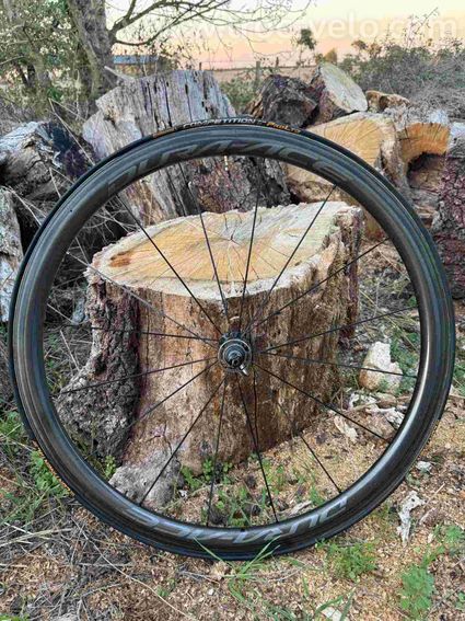 Roue avant Dura Ace C36 à boyaux freinage patins - 4