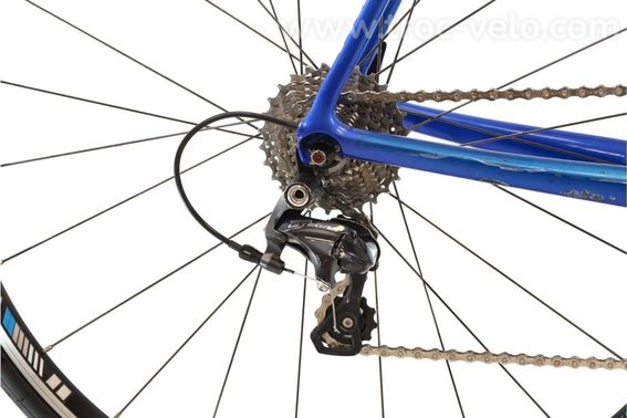 Produit Reconditionne Trek Madone 4 7 Bleu Velo De Route Tres Bon Etat - 3