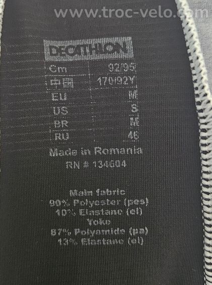 Maillot sans manches btwin taille M - 3