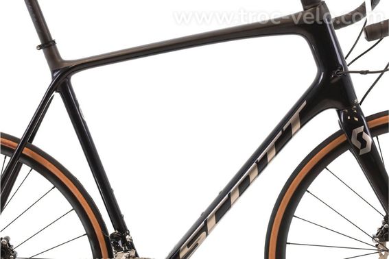 Produit Reconditionne Scott Addict 20 Noir Velo De Route Tres Bon Etat - 2