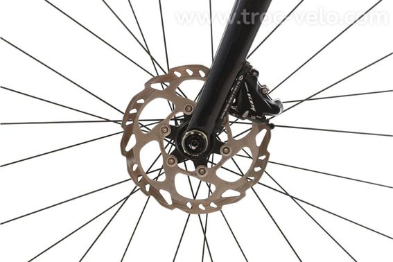 Produit Reconditionne Scott Addict 20 Noir Velo De Route Tres Bon Etat - 7