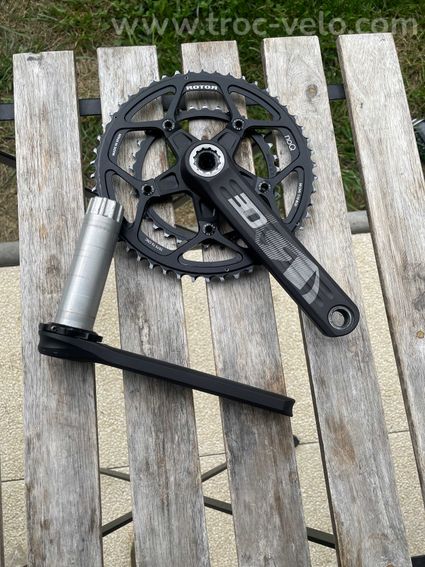 Pédalier ROTOR 3D30 NOQ 50/34 - 2