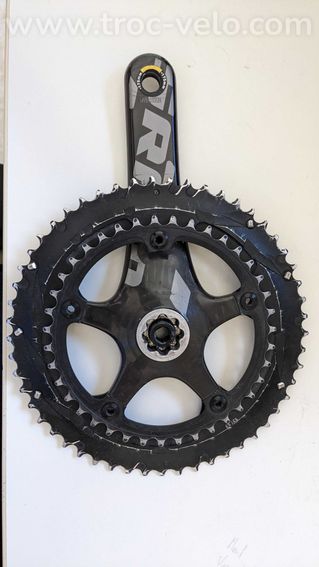 Manivelle Droite SRAM RED + plateaux BB30 175mm  - 2