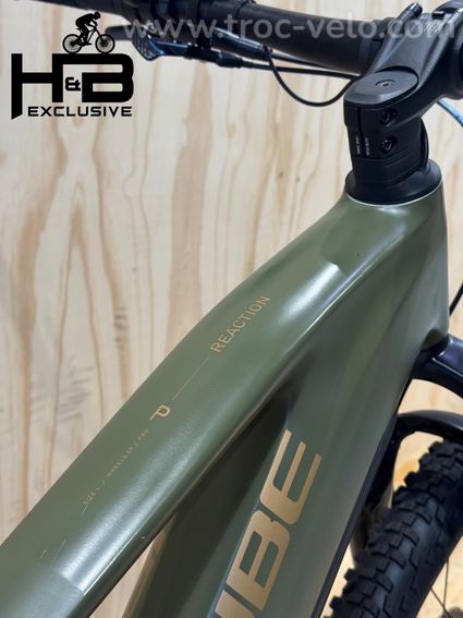Cube Reaction Hybrid Race 800 29 pouces VTT électrique Shimano Deore 2025 - 8