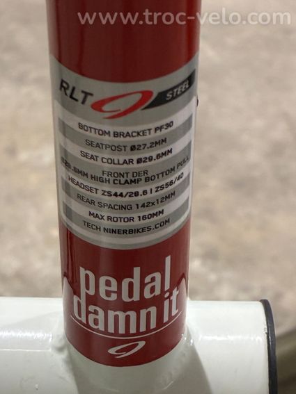 Kit cadre Gravel Niner rlt9 acier 853 - 5