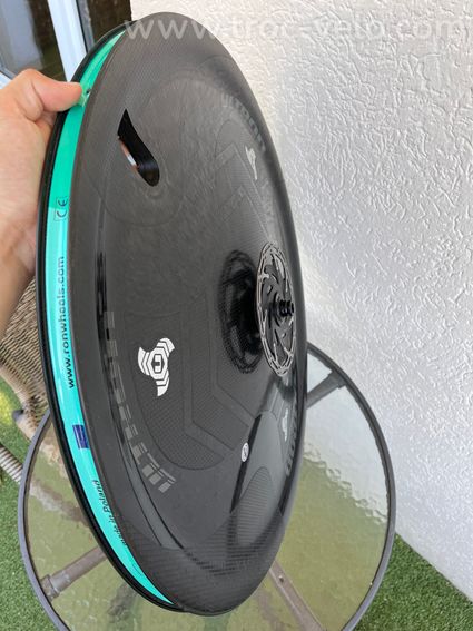 Roue lenticulaire + double bâton Ron wheels - 4