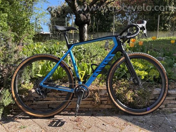 Canyon Grail CF SL 8.0 eTap 2020 — Taille L — Roues carbone Light Bicycle - 3