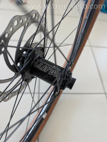 Roues Tune Dreckschleuder 650b noires - 2