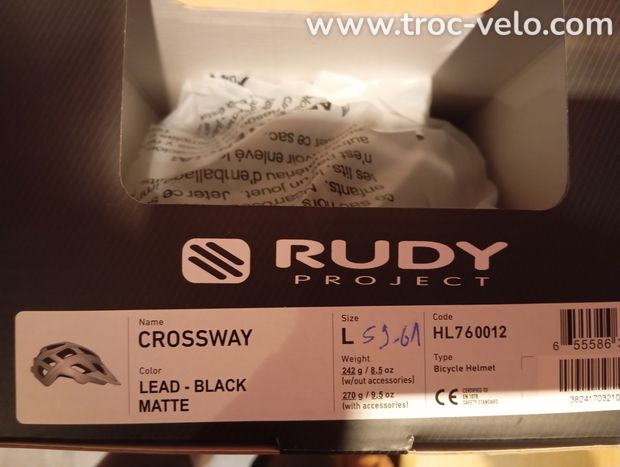 casques VTT RUDY PROJECT CROSSWAY neufs  - 9