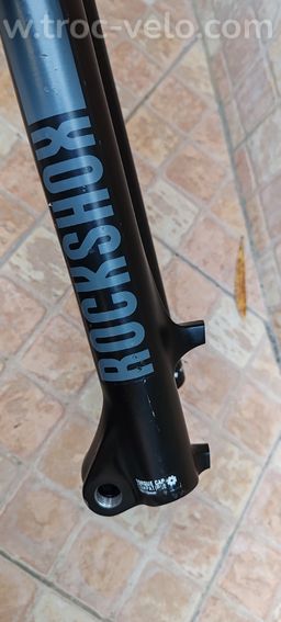 Fourche VTT quasi neuve rockshox recon 120 mm - 6