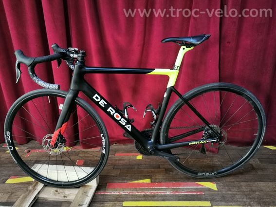 Vélo De Rosa Merak 2023 carbon 7.5kgs ultegra di2 très bon état - 3