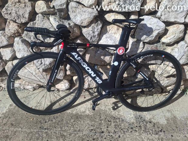 Vends vélo CLM ARGON 18 E-117 équipé en Di2 - 2