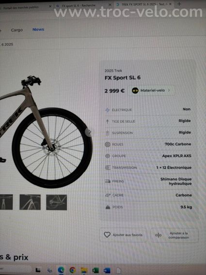 TREK FX SPORT SL6 FATBAR - 7
