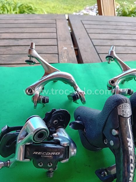 Groupe campagnolo record titanium 10 vitesses  - 8