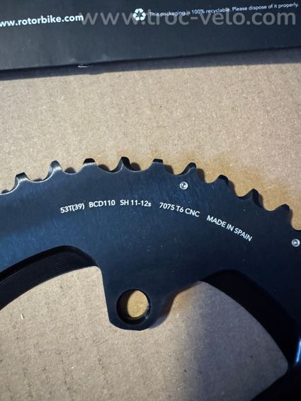 Plateaux rotor 53-39 / 11-12 BCD110 - 2