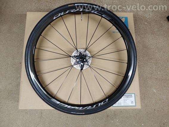 📢 Paire de roues carbone Shimano Dura-Ace R9100 C40 Tubular – État quasi neuf - 3