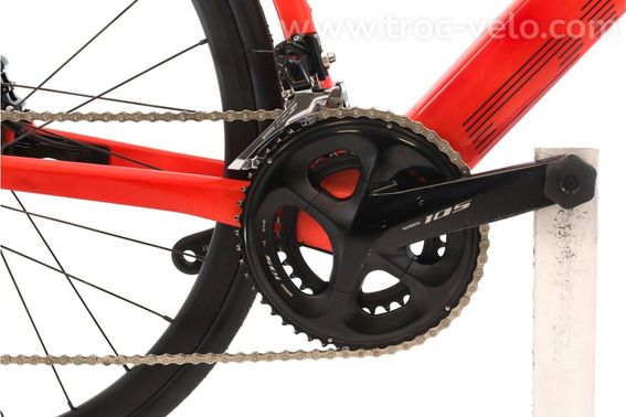 Produit Reconditionne Bmc Roadmachine Amp Three Rouge Velo De Route Tres Bon Etat - 4