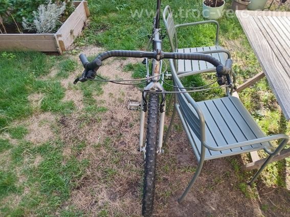 raleigh vintage customisé gravel bikepacking - 2