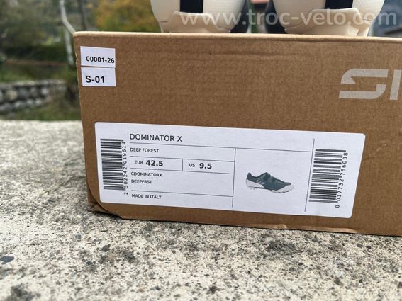 Chaussures Gravel /VTT SIDI DOMINATOR X Taille 42,5 état neuf - 3