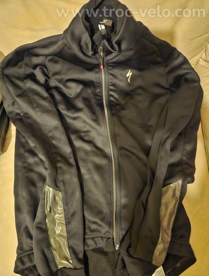 Veste hiver specialized roubaix haute visibilité presque neuve - 2