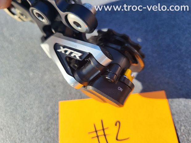 #2 Dérailleur arrière vtt SHIMANO XTR shadow + rd-m985 chape longue 10V - TBE - 2