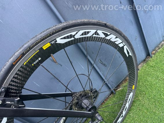 Giant Propel bleu, Shimano 105, 11V,Mavic Cosmic - 4