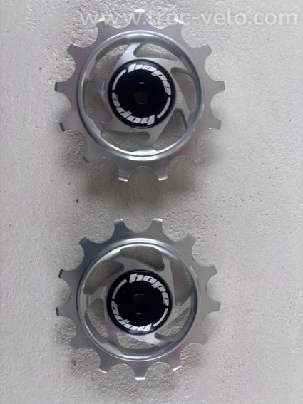 Galets Hope 13 Dents Shimano 12V Argent - 2