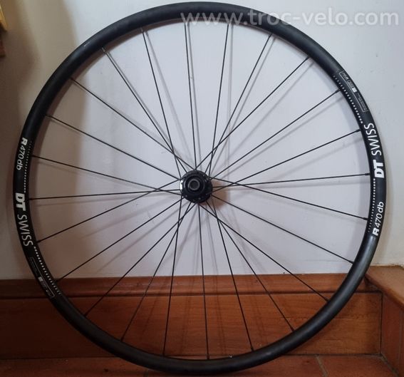 Roue avant DTSWISS R470 DB ROUE DT disque Neuve