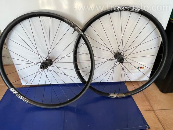 Roue arrière Dt Swiss HXCarbone 1501 spline 29". - 2