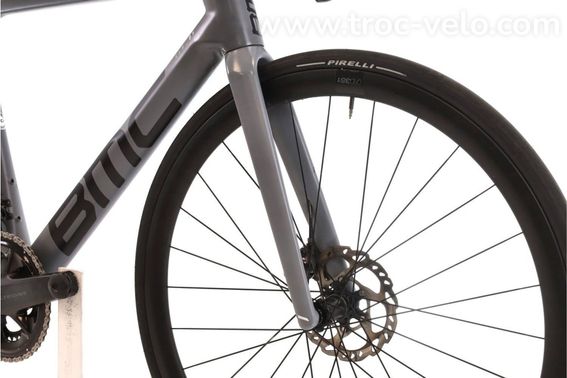 Produit Reconditionne    Bmc Teammachine Slr01 Five Di2 12v    Gris   Velo De Route   Tres Bon Etat - 5