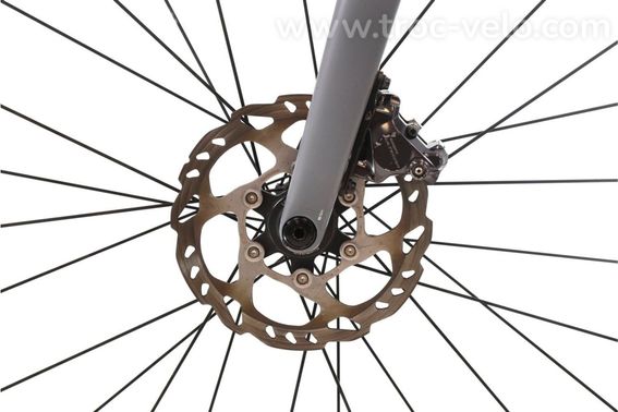 Produit Reconditionne    Bmc Teammachine Slr01 Five Di2 12v    Gris   Velo De Route   Tres Bon Etat - 7