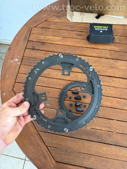 Paire de plateau carbone Ti - 2