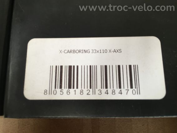Plateaux Carbon Ti  46 X 33 Sram AXS 110 bcd - 5