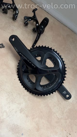 Lot complet pièces vélo route Shimano 105 + pédalier Ultegra – Neuf - 3