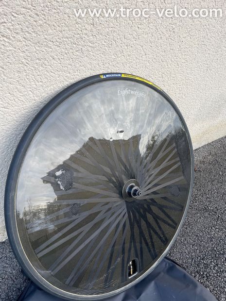 Roue CLM lenticulaire Lightweight Autobahn - 2