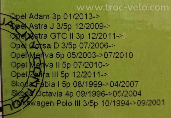 barres de toit OPEL SKODA - 4