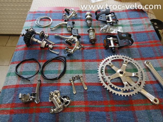 Groupe complet shimano Arabesque  600 vintage  - 1