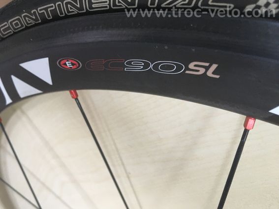Roue AV Easton Carbone EC90 SL Hors Service - 4