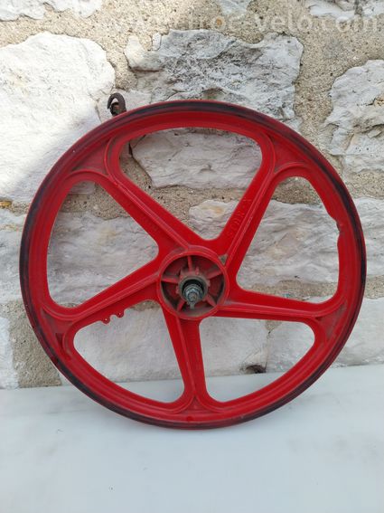 Roue bmx old school a restaurer 20 pouces - 3