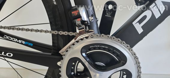VELO DE COURSE PINARELLO DOGMA F8 – DURA-ACE Di2 9070 – MAVIC CARBON SLE – ÉTAT EXCEPTIONNEL - 11