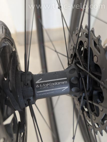 Paire de roues Makadamm Evora Xpremium 35 disc boyau - 2