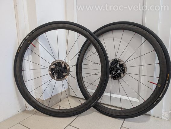 Paire de roues Makadamm Evora Xpremium 35 disc boyau - 3