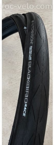 Paire de pneus Hutchinson Blackbird Race TLR – Neufs sans étiquette – 700x28C - 2