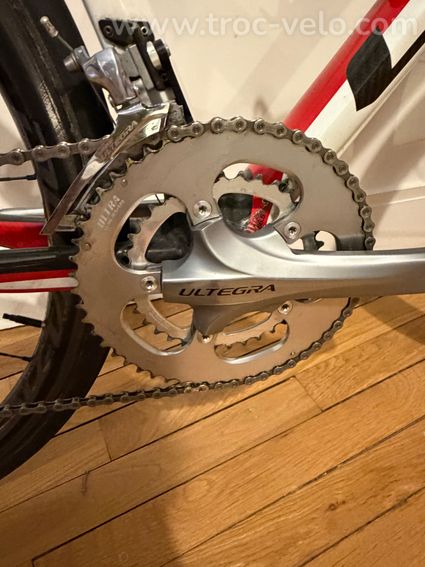 Vélo de route Look HSC 675 carbone – Shimano Ultegra 10v – roues carbone – taille M - 4