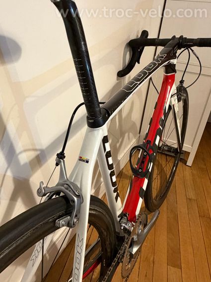 Vélo de route Look HSC 675 carbone – Shimano Ultegra 10v – roues carbone – taille M - 9