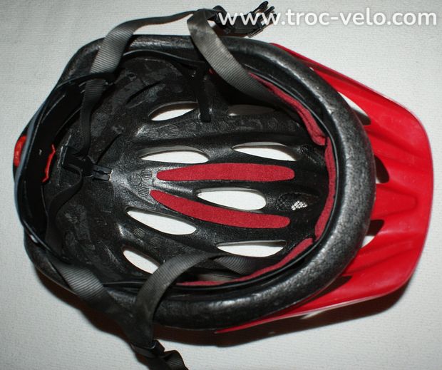 Casque Vtt Homme - Marque "Giro" - Rouge Et Noir - L - 4