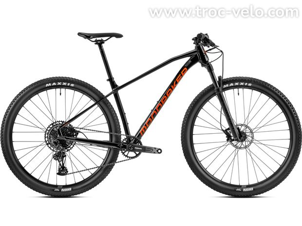 MONDRAKER Chrono VTT black orange 2023 taille s-m-l et xl  - 1