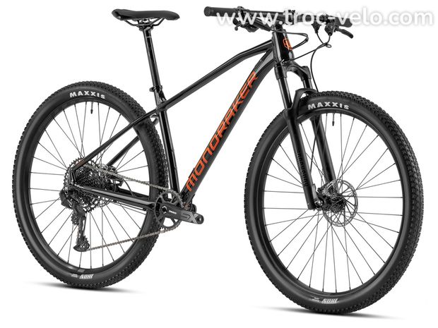 MONDRAKER Chrono VTT black orange 2023 taille s-m-l et xl  - 2