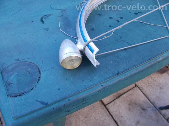  1 lot de pièces vélo de 1948 garde boue porte bagage peugeot - 12