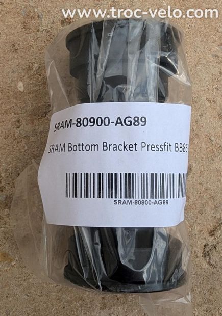 Boitier de pédalier neuf SRAM Pressfit BB86 GXP - 1